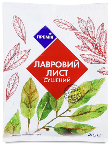 Лист лавровий Премія, 5г